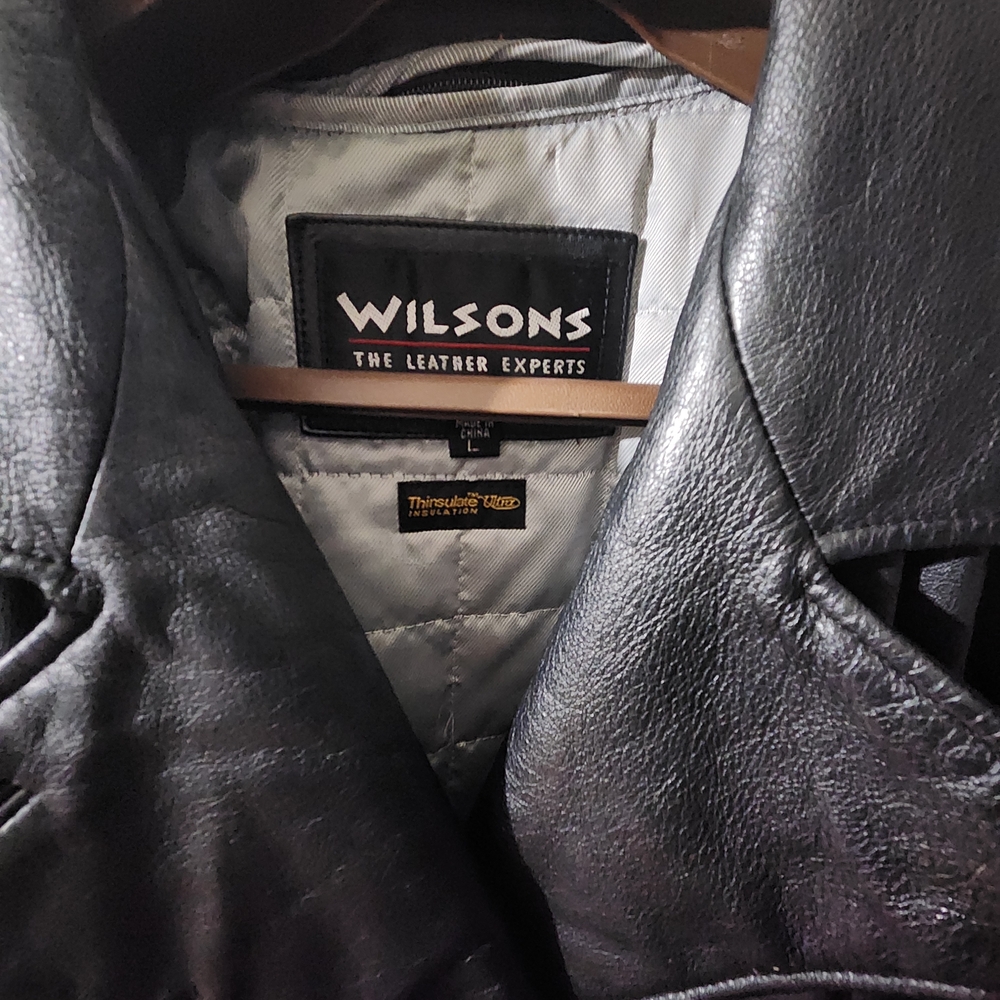 Wilson Women's Black Leather Jacket